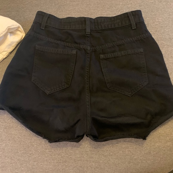 Carmar Black denim shorts - Picture 2 of 4